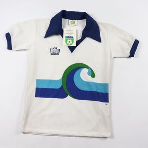 80s New Youth Large California Surf Soccer Jersey